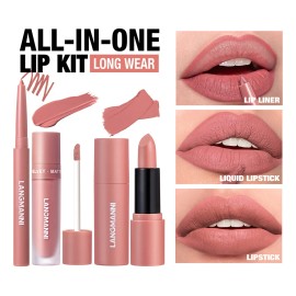Kit De 6 Colores, Lápiz Delineador De Ojos Y Lápiz Labial