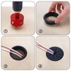 Covzoe 20 Pack Desk Grommet with Hole Saw, 2 Inch