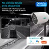 DuoSmart Cámara para Exterior Wifi 1080P con Audio bidireccional, Visión