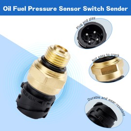 RAPIHIDAN 4210195 Oil Pressure Sensor Oil Fuel Pressure Sensor Switch Sender Transducer Fit for DEUTZ Engine TCD Truck, OEM#0421-0195 04213842