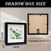Children Saving Money Shadow Box Frame, Boy Piggy Bank Box