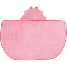 Skater BPO1-A My Melody Sanrio Bath Poncho, Absorbent, Quick-Drying, Hooded, Height 42.5 x Width 36.2 inches (108 x 92 cm)