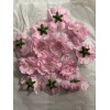 100 HOA DAO TET Cherry Blossom Red/Pink Plastic Flowers