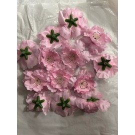 100  HOA DAO TET Cherry Blossom Red/Pink Plastic Flowers