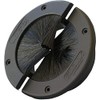 KoldLok 6" Round Brush Grommet, Large Split Grommet with Brush,