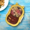 Kids Snack Containers for School - Cute Bee Stainless Steel
