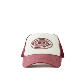 Rip Curl Women's Mixed Revival Trucker Hat, Maroon 253, One Size