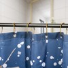Mafegu 30Pcs Shower Curtain Hooks,Metal Oval Shower Curtain Hooks Roman