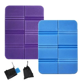 2PCS Sit Mat for Hiking – Lightweight Foldable Outdoor Cushion Pads – Waterproof Portable Seat for Camping, Picnics, Festivals – Durable Hiking Mat for Travel