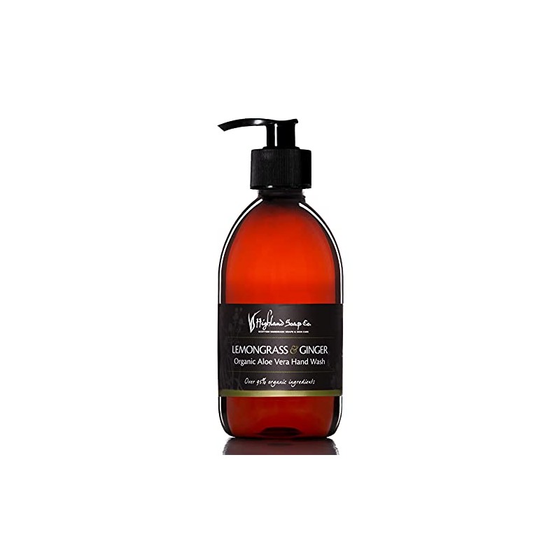 The Highland Soap Company Lemongrass & Ginger Liquid Soap 300
