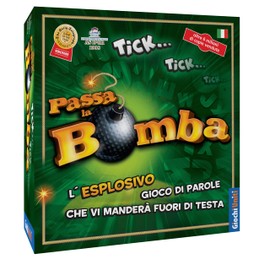 Giochi Uniti - Passa la Bomba, Gioco da Tavolo, 12+ Anni, 2+ Giocatori, Edizione Italiana, GU034/2
