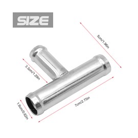 Anxingo Heater Hose Output T Pipes Replacement for Toyota Sequoia 2001 2002 2003 2004 2005 2006 2007 Replacement for Lexus LX450 1996 1997 Replace 87248-60460