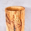 Utensil Holder Olive Wood Approx. Height 16 cm Cutlery Holder