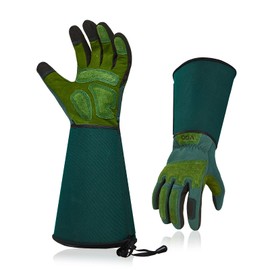 Vgo... 1 Pair Gardening Gloves Safety Gloves Unisex Long Sleeve Cuff Puncture Proof Thorn Proof Touch Screen (SL7477)