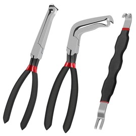 Electrical Disconnect Pliers Kit 3Pcs, Cannon Plug Connector Removal Tool, Automotive Electrical Connector Pliers for Cars, Trucks & SUVs, Electric System Repair Tools