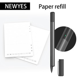 NEWYES Digital Notebook Refill Pages + 4pcs Pen Refill for Syncpen 4, A5 Notebook Inside Paper