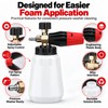 Pressure Washer Foam Cannon for Car Washing – Adjustable Fan