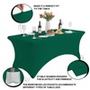 Heochy 2 Pcs 6FT Table Cloth for Rectangle Table -