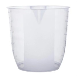 Other ® Set of 2 Plastic Waham 1L Mixing Measuring Jugs, Sturdy and Hardwearing, Easily Storable and Stackable, Measuring Scale embosed Markings on The Side in ml and Ounces, BPA Free (1L Twin Pack)