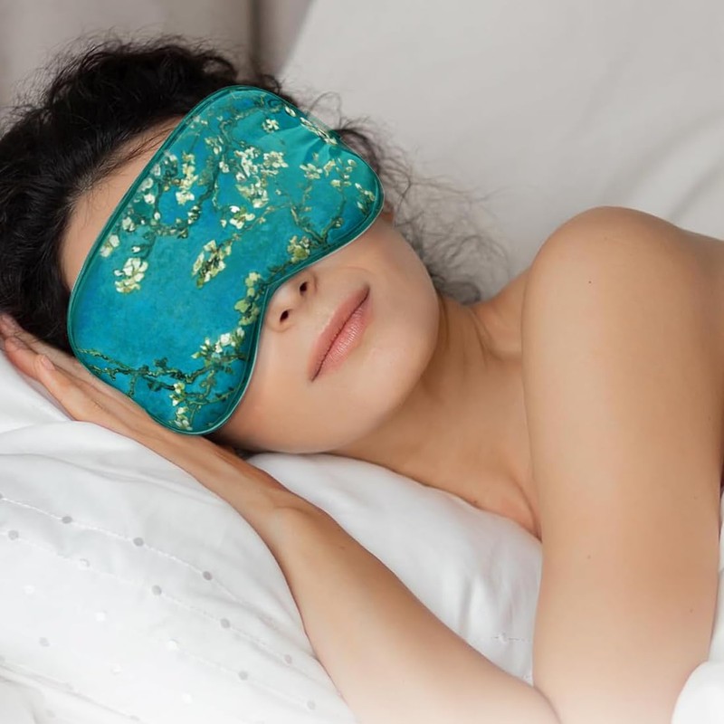 Pack of 2 Mulberry Silk Sleeping Mask Both Sides Real
