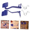 NOLITOY Throttle Pedal Kit Brake Pedal Set for Racing Metal