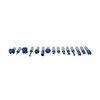 ABN Tungsten Carbide Router Bit 15-Piece Set, 1/2in Shank –