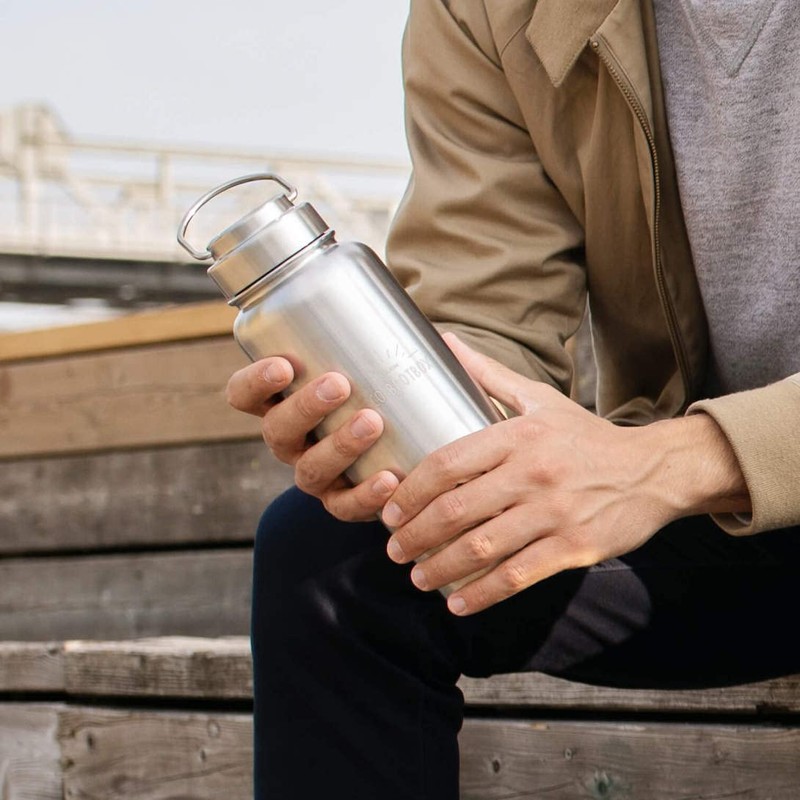 ECO Brotbox Yang Insulated Flask, Stainless Steel Drinking Bottle, Food-Safe
