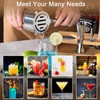 BRIOUT Cocktail Shaker Set, 8-Piece Bartender Kit Include Stand Martini