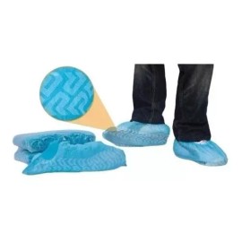 Ambiderm Cubrezapatos Desechable, Antiderrapante Ambiderm 100 Pzas