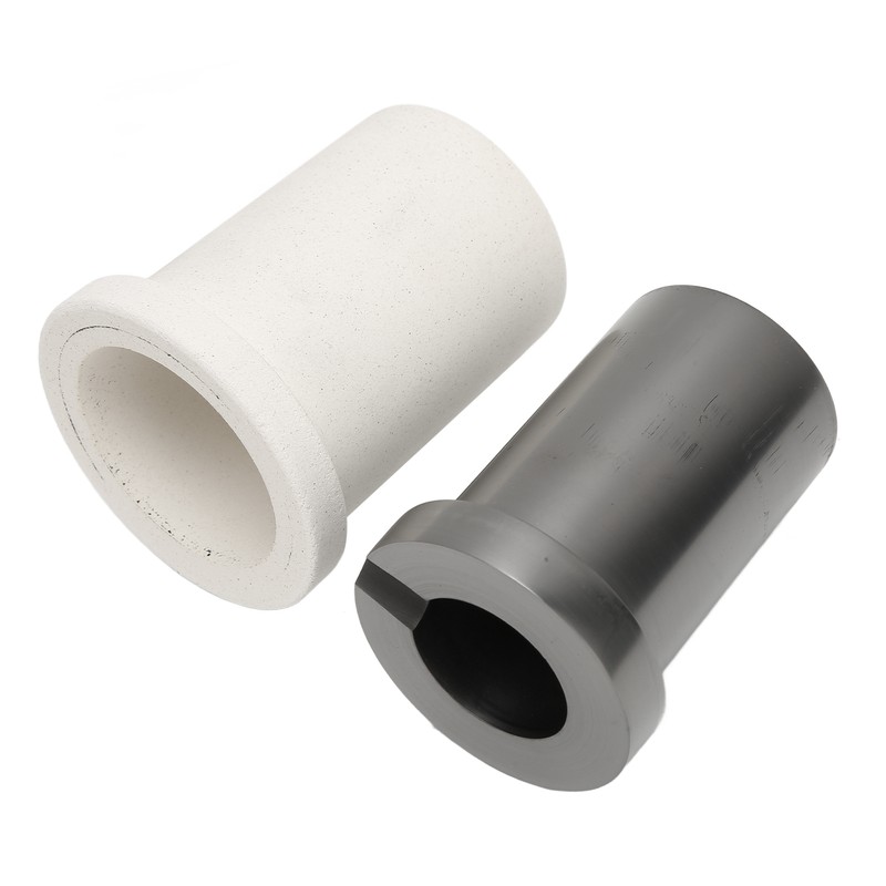Graphite Crucible Set Induction Gold Melting Furnace High Temperature Resistant