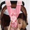 Adjustable Baby Bottle Holder Trolley Feeding Bracket Pram Baby Bottle