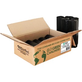 Reli. Eco-Friendly 33 Gallon Trash Bags (150 Count Black) Recyclable Garbage Bags 33 Gallon - Made in USA / Made from Recycled Material - Black 30 Gallon - 35 Gal Large Capacity (30 Gal - 35 Gal)