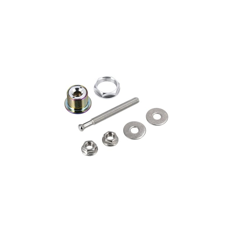 Quick Release Fastener Side Cover - Rainbow Anodised
