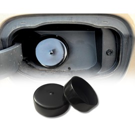 Cap & Shield 2.875inch ID, Capless Gas Cap Dirt, Water & Dust Cover Compatible With 2015-2020 Ford and Lincoln Capless Gas Cap Fuel Filler Nozzle Cover