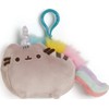 GUND - GND GLC Pusheenicrn BackPk Clp 4.5" GML, Multicoloured,