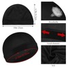 Heclia 3 Pcs Satin Wave Cap for Men Women, Silky