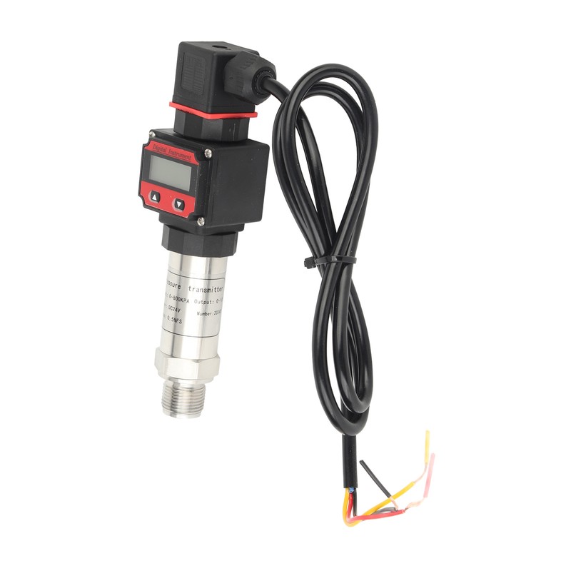 Pressure Sensor Aluminum Alloy Air Water Sender Digital Display LCD