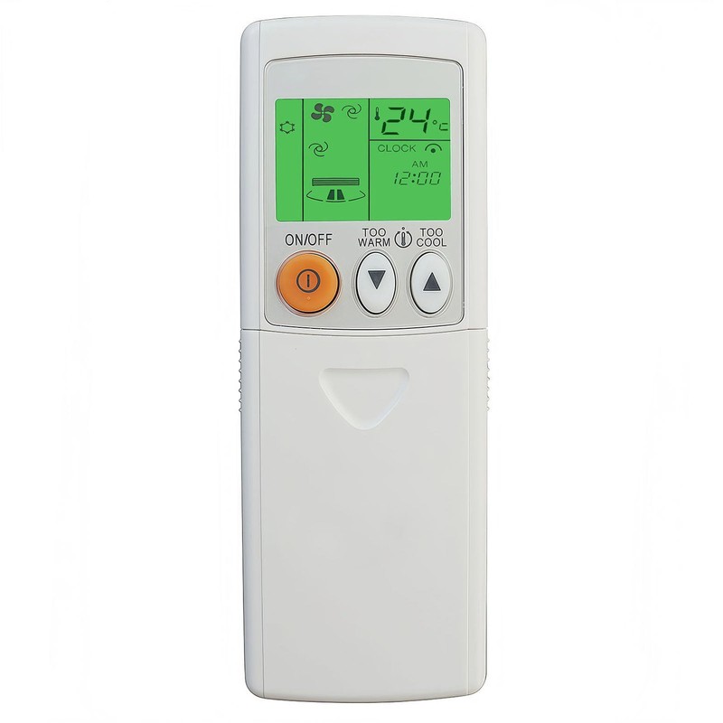Universal Replacement Remote Control for Mitsubishi MLZ-KA50VA MSZ-FE09NA MSZ-FE12NA MSZ-FE18NA