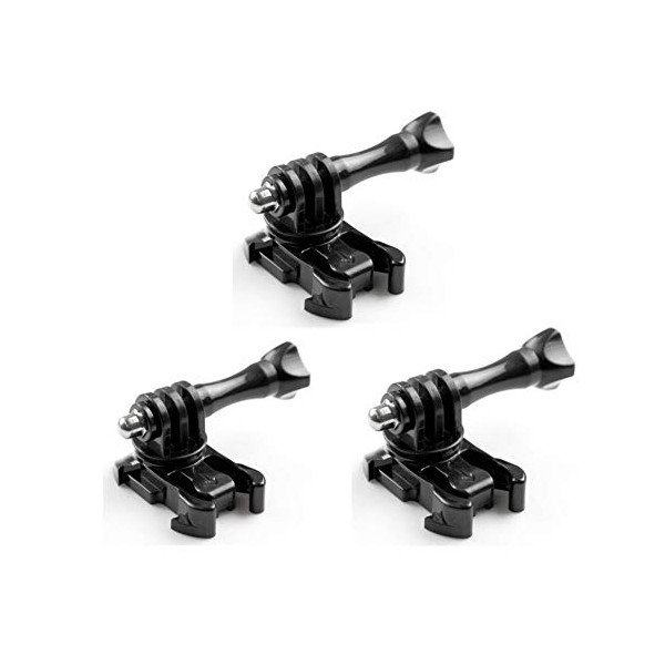 3 PCS 360 Degree Rotate Screw Swivel Mount Helmet Strap