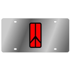 Eurosport Daytona- Compatible with -, Oldsmobile Rocket - Logo Only - Stainless Steel License Plate