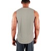 DEVOPS 3 Pack Men's Muscle Shirts Sleeveless Dry Fit Gym