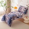 SDIII 4 Piece 3D Dinosaur Toddler Bedding Set Soft Microfiber