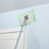 Amish-Made Wall Cleaning Mop with Removable Microfiber Head Extends 8