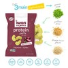 IWON Organics Puff de proteínas, alta proteína y orgánico, 8