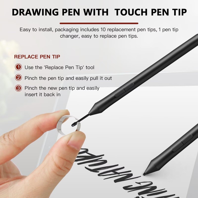 [2025 New] 12 Pack Replacement Refill Pen Nibs Standard for