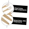BIUDECO 5pcs Soft Adult Toothbrushes with Ergonomic Grip Minimalist Round