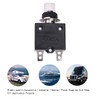 RKURCK 30 Amps Thermal Circuit Breaker, Thermal Overload Protector Push
