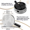 M. Rosenfeld HMD Hookartis Smokebox, Silver, large