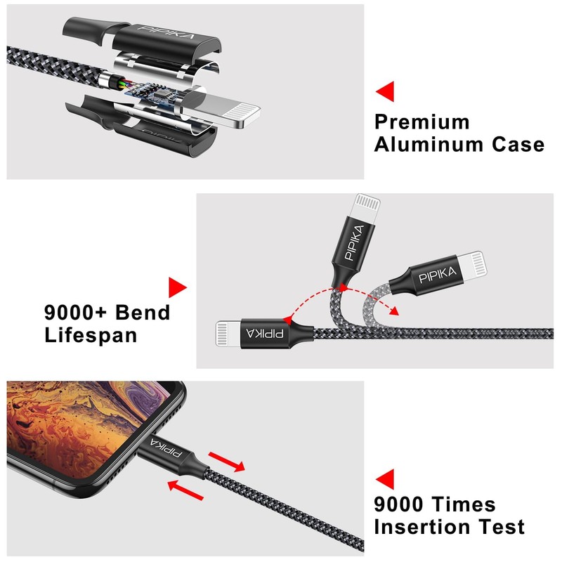 Pipika Phone Cable, 2P-4 Size