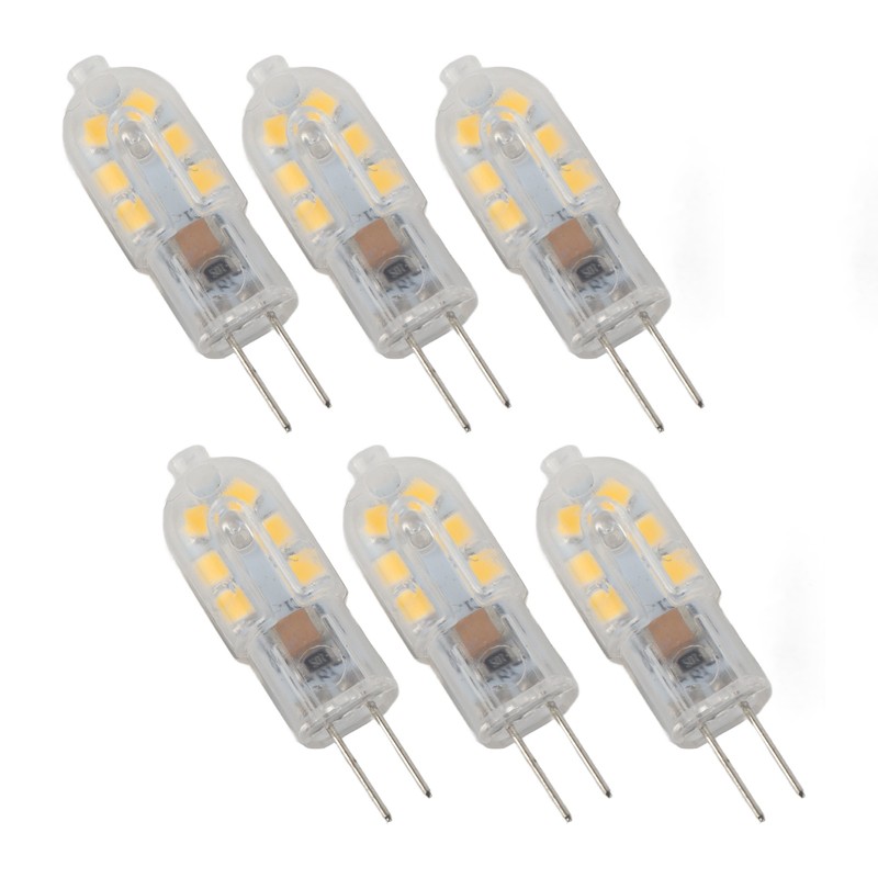 10 Pack G4 2835 LED Bulb Transparent Led Lamp Plug
